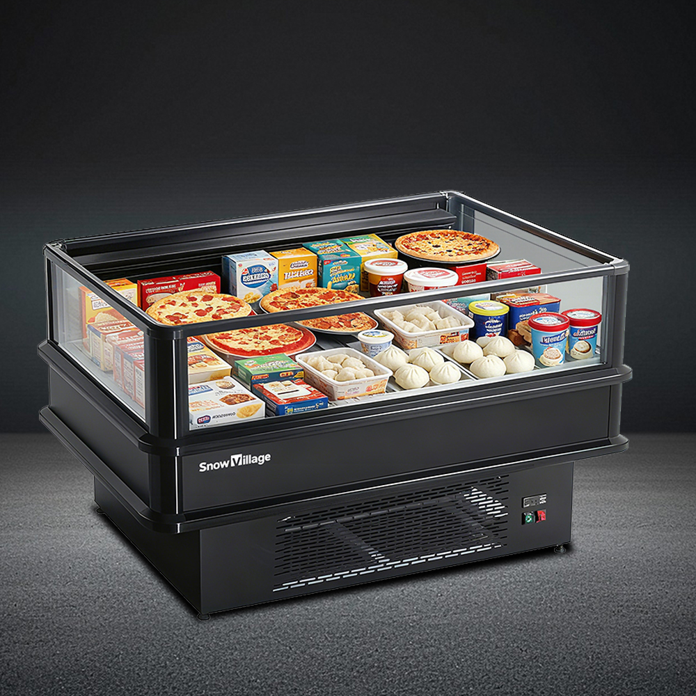 Vzduchom chladená otvorená ostrovná skrinka (4)