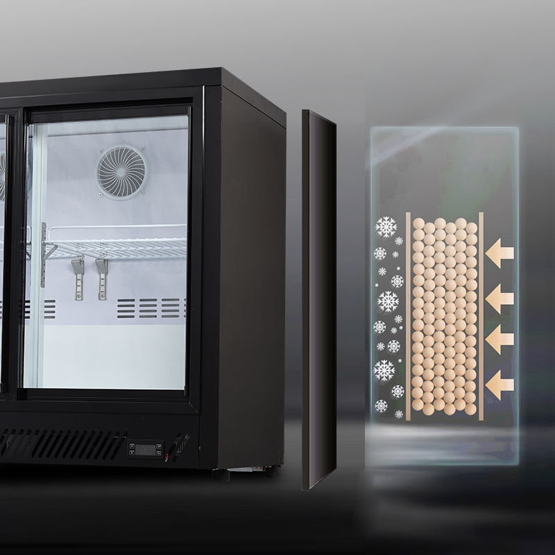 Fekete bevonatú tolóajtó (2)