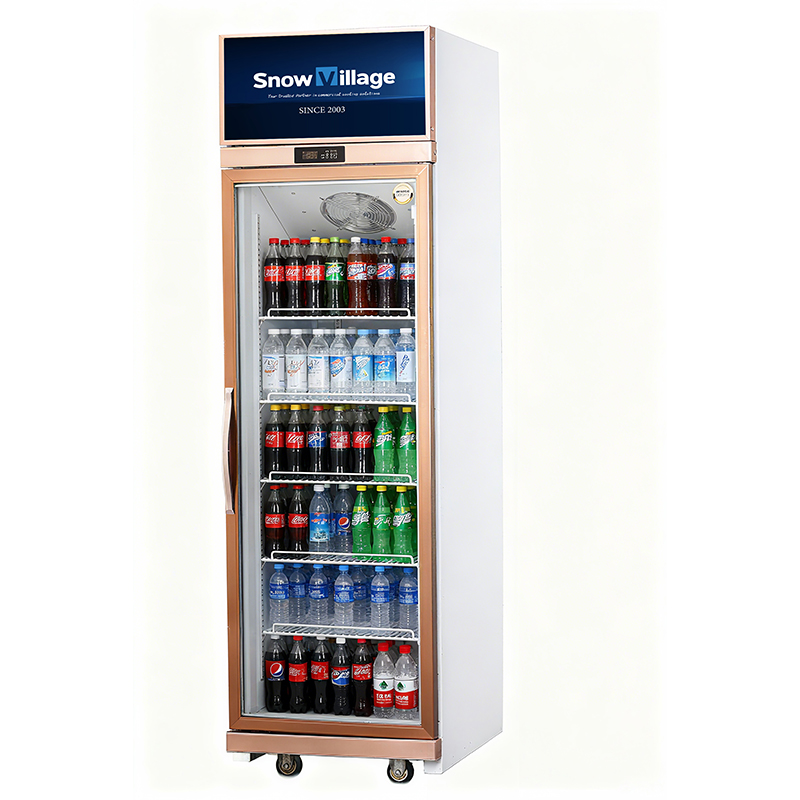 Deluxe single-door refrigerator - Top-mounted